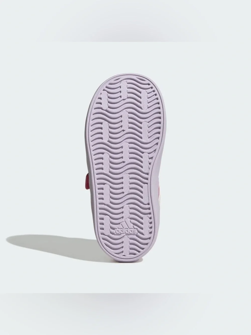 Pink Adidas VL Court 3.0 children's sneakers Size 10K